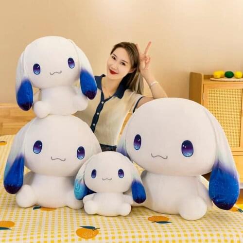 Stuffed Plush Star Dog Toys Pillow Kawaii Sleeping Pillow Cute Dog Doll Plush Toy for Kids Birthday Christmas Gift