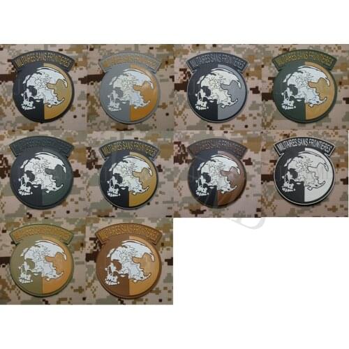 MGS Miltanires Sans Frontieres 3D PVC patch