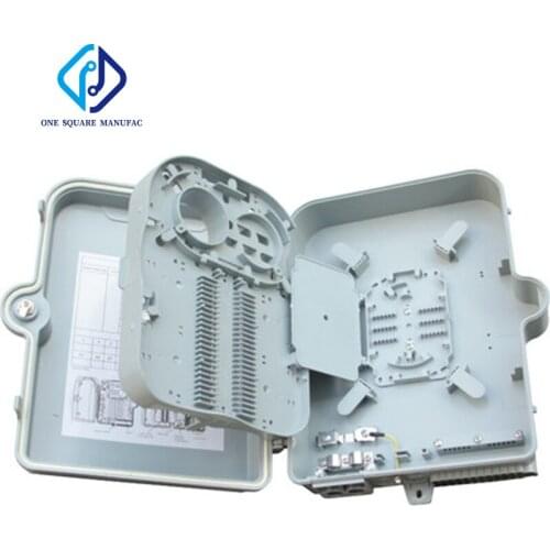 Optical Fiber Distribution Box 12 Core Match Up Full With SC FC Adapter Pigtail 1 : 6 Splitter Single-Mode FTTH