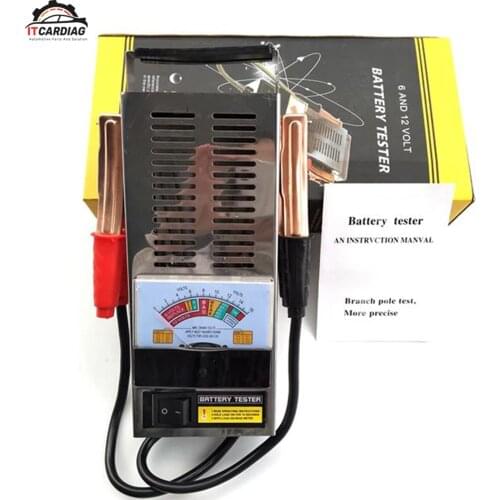 Professional Automotive diagnostic tool Battery Load Tester Equipment Automotive Vehicular Electromobile 6-12V battery tester