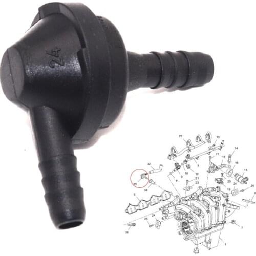 Reamocea 55568437 Car New Vacuum Exhaust Check Valve PCV Valve Fit For VW Volkswagen Audi Buick Opel Chevrolet Auto Accessories