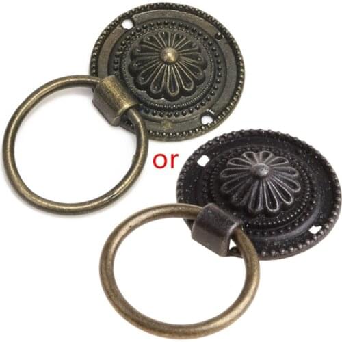 Antique Furniture Handles Drawer Cabinet Door Knobs Pull Handles Retro Decor