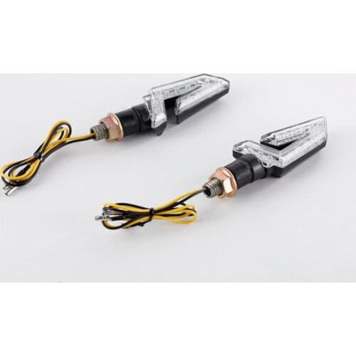 Universal Motorcycle 15LED Turn Signal Light Indicator For Honda Yamaha Suzuki Kawasaki