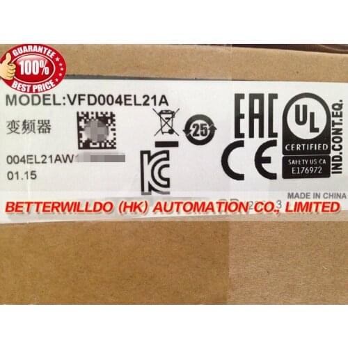 VFD002EL21A VFD002EL23A VFD004EL11A VFD004EL21A VFD004EL23A VFD004EL43A NEW IN BOX 1 Year Warranty