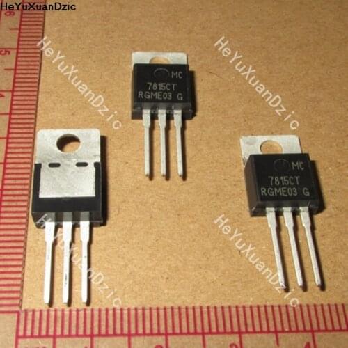 10Pcs/ lot MC7815CTG MC7815CT 7815CT TO-220 IC REG LINEAR 15V 1A New Original Product