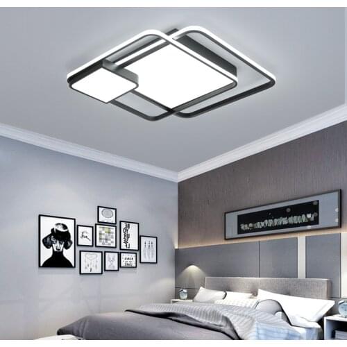 2019 Led Bedroom Lamp Ceiling Lamp Simple Modern Atmospheric Household High-grade Room Study Lamp modern E27 led ceiling lamps