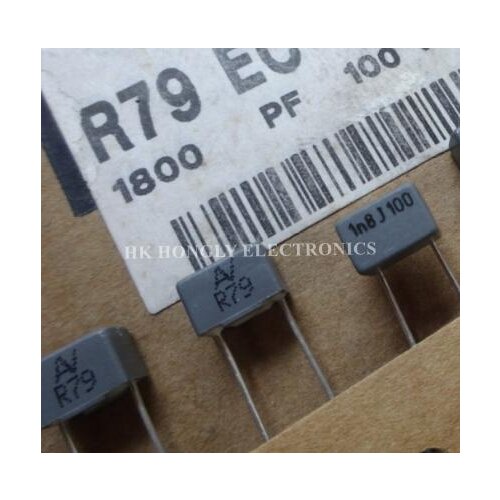 50PCS R79 R.79 1n8J100 0.0018UF 100V 1.8nf 1800pf 1n8 182 P=5MM FILM CAPACITOR