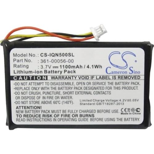 Cameron Sino 1100mAh Battery 361-00056-00 for Garmin Nuvi 30, 50, 50LM, 55LM, 55LMT
