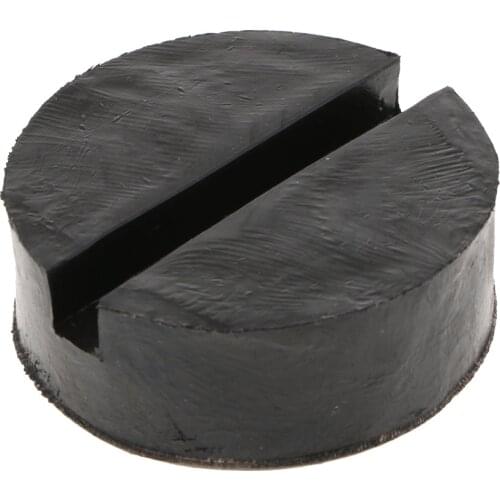Car Rubber Jack Pad Frame Protector Adapter Jacking Disk Pad Tool Floor Slotted For Pinch Weld Side Lifting Disk Car Accessories