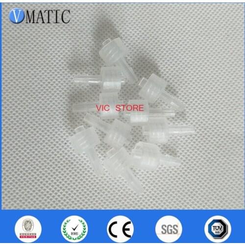 Free Shipping Quality 100Pcs 1/8 Inch Barb Male Luer Tapered Fitting (Polyprop) Luer Lock Tapered Tube Connector