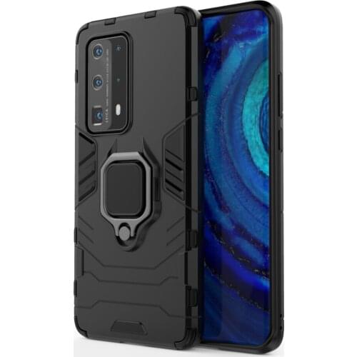 Ring Stand Holder Case For Huawei P40 Shockproof Bumper Full Cover For Huawei P40 Pro plus lite 40 Armor Shockproof Phone Case