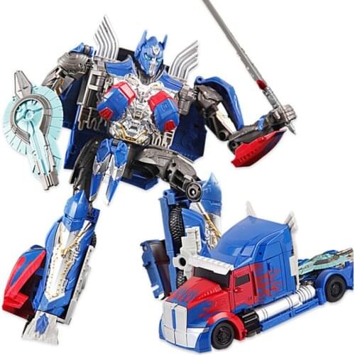 NEW Transformation 5 Movie Toys big children Christmas Gift Anime Action Figure Deformation Robot Car Model Kids adult Toys