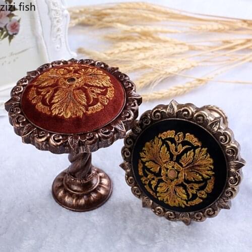 Plush Plastic Curtain Rod Wall Hanging Curtain Holder Decorative Hook 2-piece Set Curtain Accessories Storage Rack Storage Hook