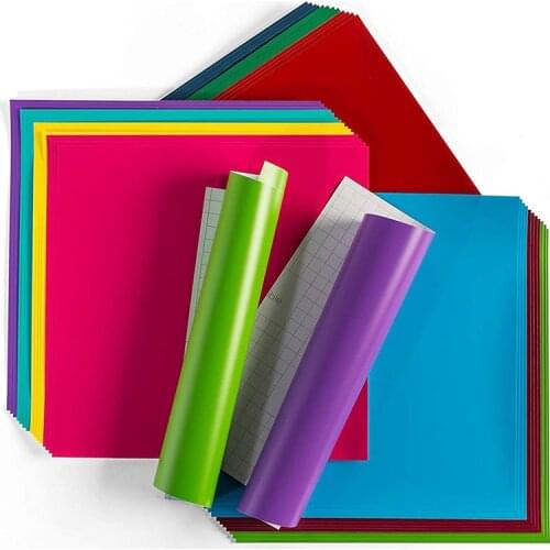 Permanent Adhesive Vinyl Sheet Premium Craft Outdoor Vinyl for Decor Sticker Design Cup Handmade Glass for Cricut 30*25cm/100cm