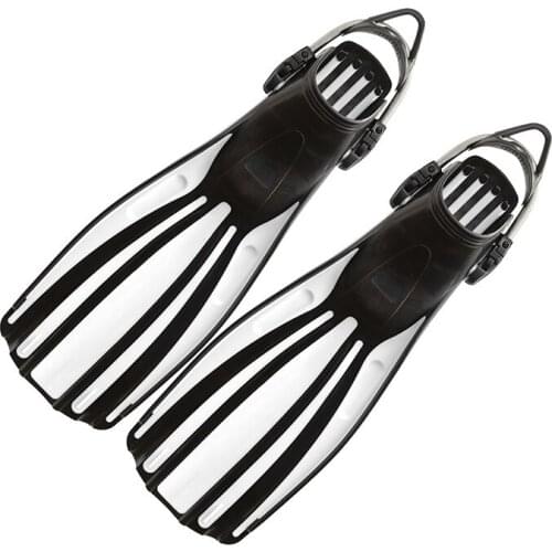 Adjustable Swimming Fins Adult Snorkel Foot Flippers Diving Fins Beginner Water Sports Equipment Portable diving Flippers