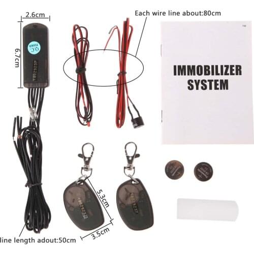 RFID Cut off engine RFID 2.4 Mhz Anti-hijacking car immobilizer Car Alarm Systems Device car security system