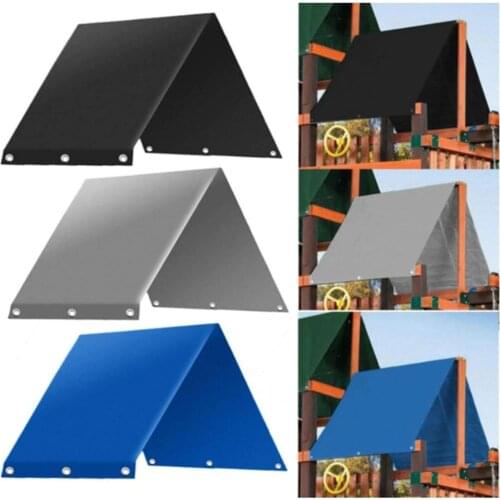 Waterproof Sun Shelter Swing Set Sunshade Protection Outdoor Canopy Garden Patio Pool Shade Sail Awning Camping Shade Cloth