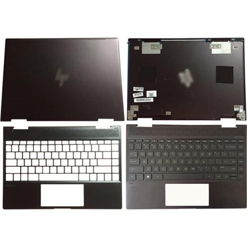 Laptop LCD Back Cover/Palmrest Upper Case/Bottom Case For HP ENVY X360 13-AG 13-AR 13-ag0007AU 13-ag0006AU TPN-W133 609939-001