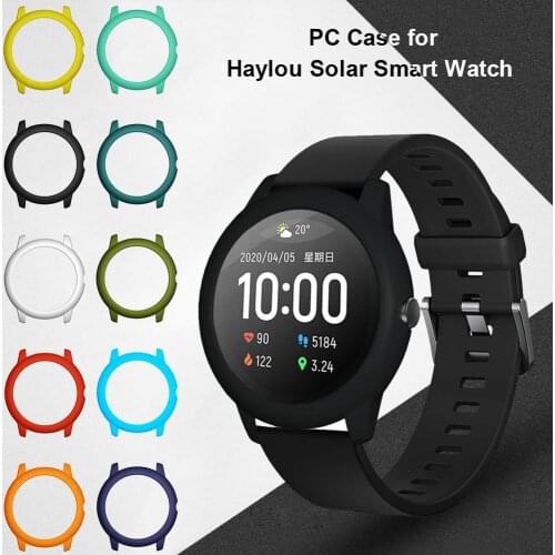 Protective Case For Haylou Solar LS05 Smart Watch Hard PC Full Protector Bumper Case For Xiaomi Haylou Solar Global version