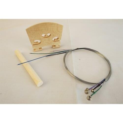 1set Violin Parts 4/4 include (strings bridge sound post)
