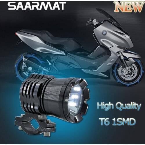 1Pcs 30W 3000lm U5 Chips LED Lacer Gu 12V-60V Light Bulb Headlight Motor Head Light For BMW Honda Suzuki Motorcycle