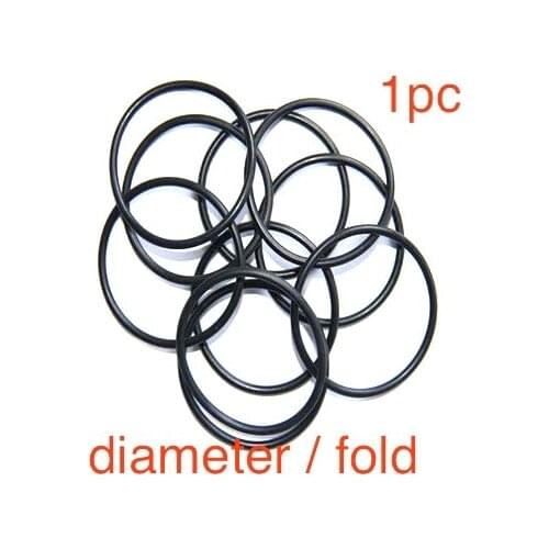 1pc different size diameter 1mm Rubber O-ring belt for Phono audio player music sound cassette deck take recorder