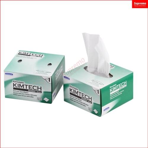 10pcs/lot 210 x 110mm Kimtech Kimwipes Delicate Task Wipes 280 Pieces Per Box For Optical Components Free Shipping