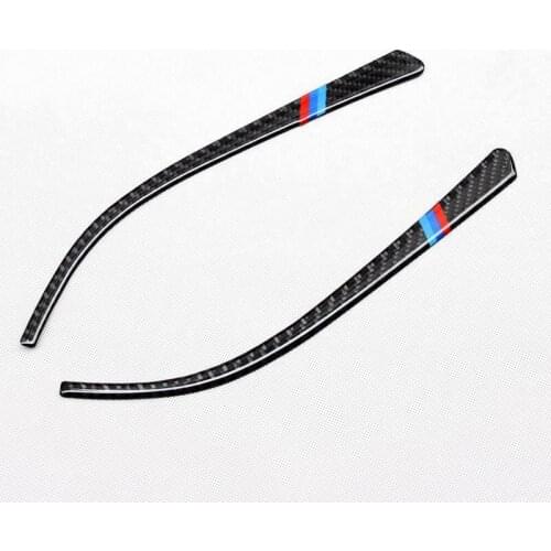 Accessories Side mirror strip For BMW F30 F34 F32 3 4 Series Replacement Auto Carbon Fiber Trim