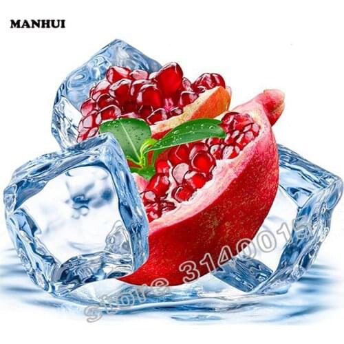 DIY 5D Diamond Painting Crystal Diamond Painting Cross Stitch pomegranate Needlework Diamond Embroidery Home Decorative BAC080