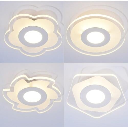 Balcony aisle corridor entrance foyer home lighting modern minimalist bathroom aisle lamp ultra-thin ceiling lamps