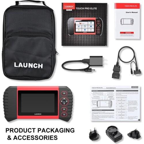 New Launch x431 crp touch pro elite car diagnostic tool automotive scanner obd2 auto scan tools obd obdii diagnosis