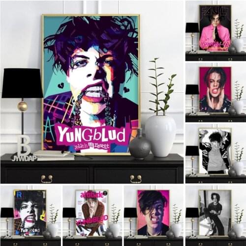 Hot Yungblud New Custom Rock Music Singer Star Canvas Poster Prints Photo Portrait Pictures Bar Cafe Wall Art Home Decor Mural