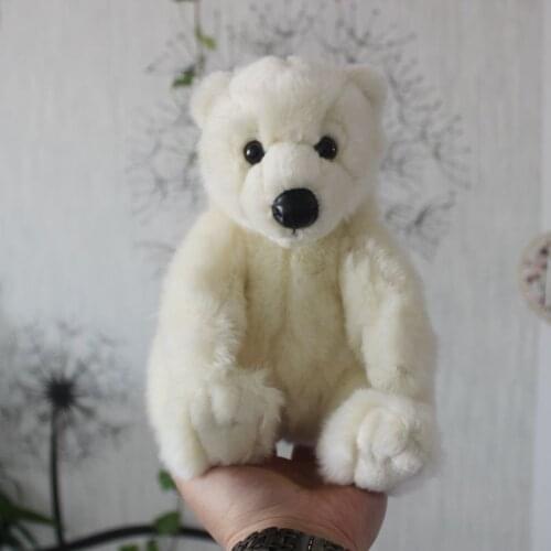 Cute Baby Polar Bear Doll Toy Stuffed Animal Gifts For Girls Soft Toys Peluche Teddy Bear model