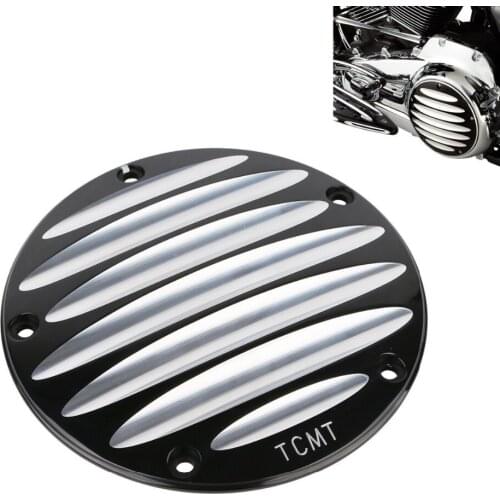 Motorcycle Black 5 Hole Point Timing Cover For Harley Twin Cam 1999-2016 Twin Cam Models