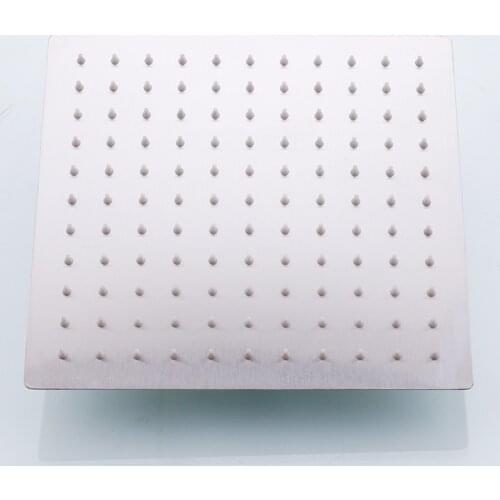 10 inch 304 stainless steel shower head round or square design use for shower sets