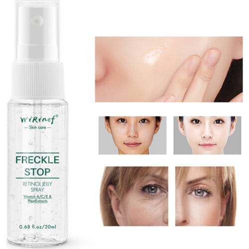 New 20ml Freckle Inhibition Spray Clear Fresh Floral Fragrance Freckles Whitening Anti-Wrinkle Remove Spots Jelly Spray