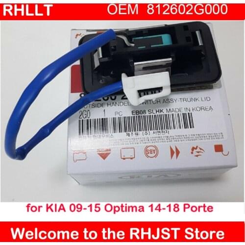 Genuine Trunk Handle Switch Fits 812602G000 for KIA 09-15 Optima 14-18 Porte OEM 812602G000