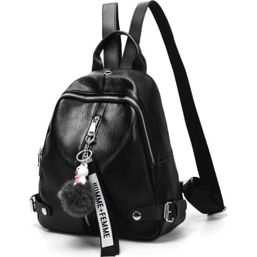 Yesetn Bag 07132021 Ladies PU soft backpack fashion small Backpack