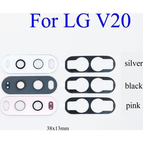 YuXi New Back Rear Camera Lens Glass Cover For LG V20 F800L H910 H915 H990 LS997 US996 With Adhesive Replacement part