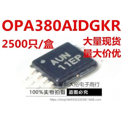 100% New&original OPA380AIDGKR Marking::AUN MSOP-8 In Stock
