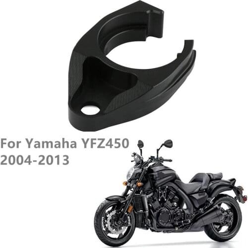 Motorcycle Black Plastic Swingarm Swing Arm Chain Guide Buffer Slider Seal Guard Fit For Yamaha YFZ450 2004-2013