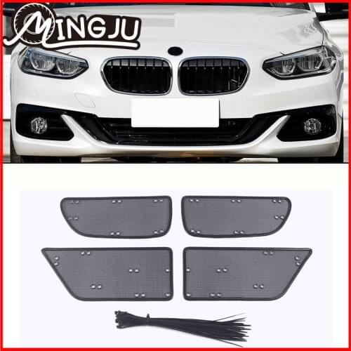 For BMW One 1 Series 1 Er M sport Car Accessories Front Grille Insert Net Anti-insect Dust Garbage Proof Inner Cover Net