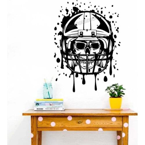 Football Wall decal football Sport svg Motivation Healthy Teamplay Wall Sticker Boys Bedroom Decor Vinyl Decal Sticker B194