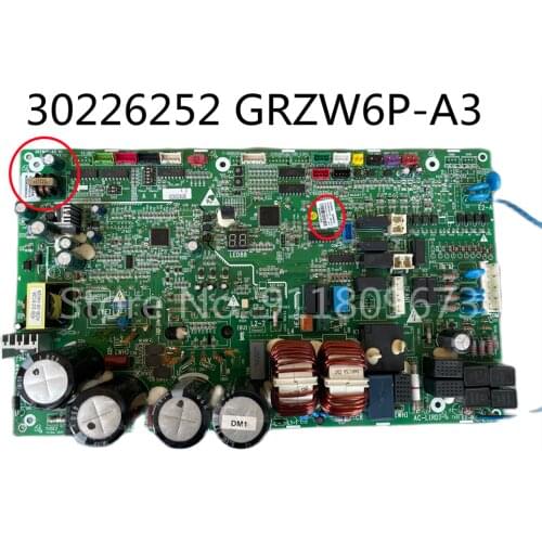 Gree central air conditioning motherboard 30226252 WZ6M35G multi-module module control board GRZW6P-A3 Used