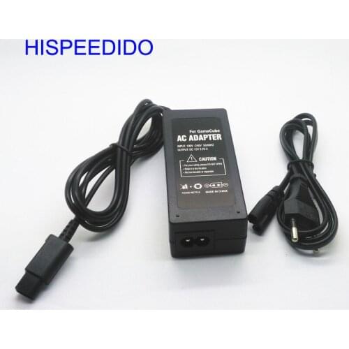 HISPEEDIDO 10pc/lot hot 12v 3.25A EU plug AC power adapter supply for Nintendo for gamecube console with power cable