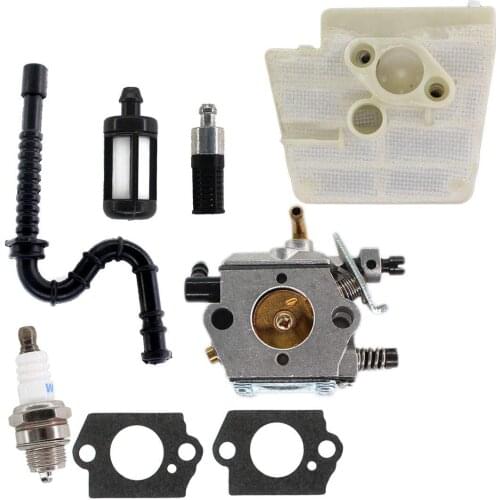 Carburetor For Stihl 024 026 MS240 MS260 240 Walbro WT -194 carb Air Filter