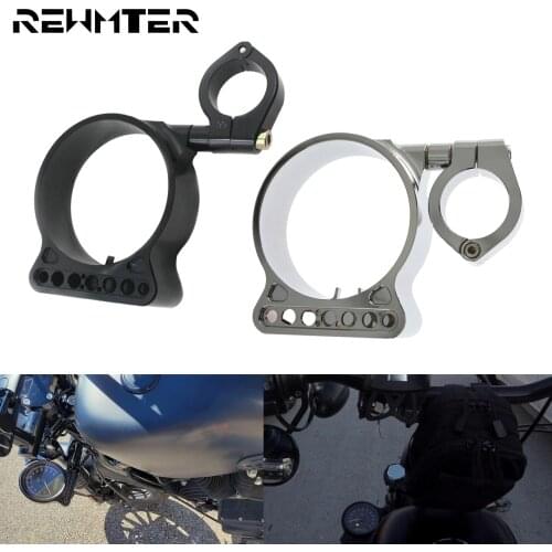 Motorcycle Speedometer Side Mount Relocation Bracket Cover Instrument Case Housing For Harley Sportster XL1200 883 Iron Roadster