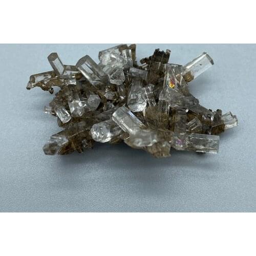 Natural transparent columnar calcite is rare and extinct in China