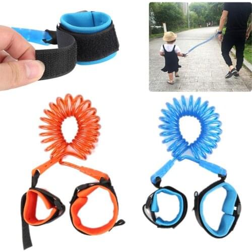 New Anti-Lost Band Toddler Kids Baby Safety Walking Harness Anti-lost Strap Wrist Leash Outdoor Hand Belt Harnesses Leashes