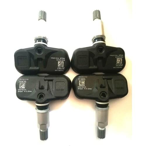 Tire pressure monitoring system, TPMS, pressure sensor, pmv-108j system of secoia Tacoma tundra for Toyo TA 426070c010, 4 UD